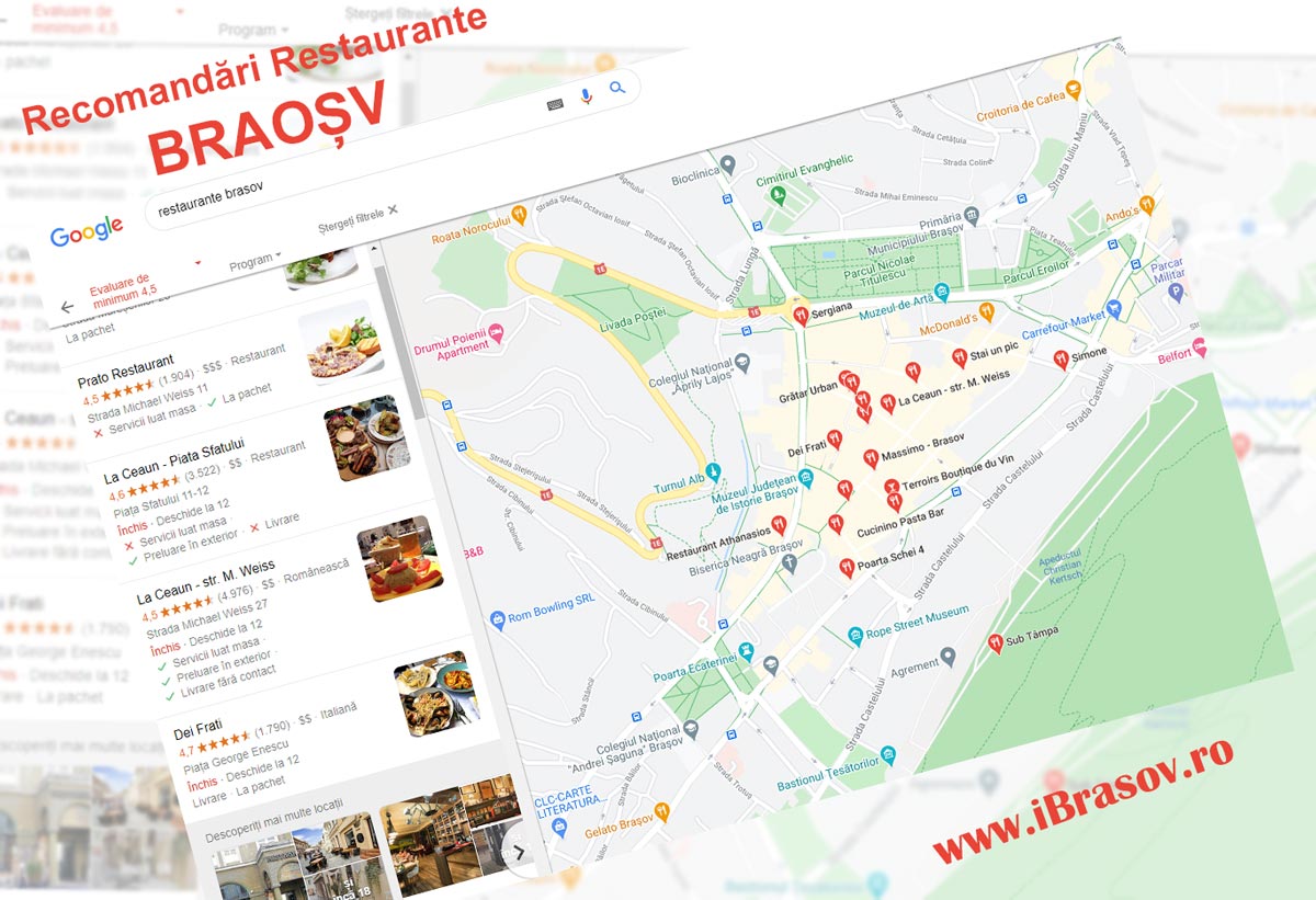 recomandari restaurante brasov